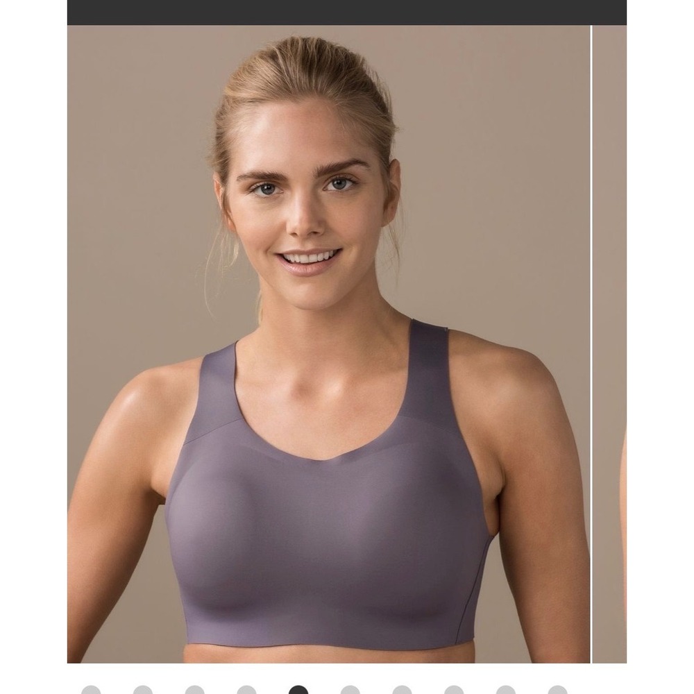 Lululemon Enlite Bra Size 34 E Ultralu Running Lavender LW2CYES